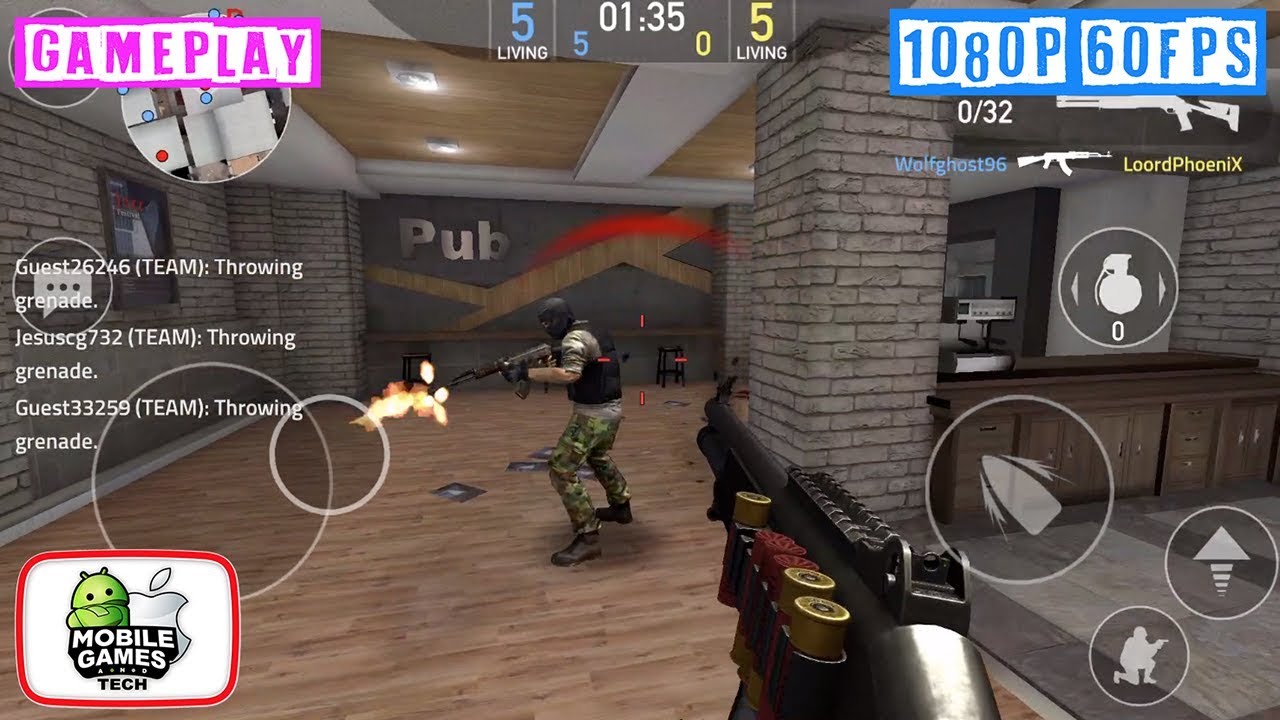 Forward Assault Tactical FPS Android iOS 1080p 60fps