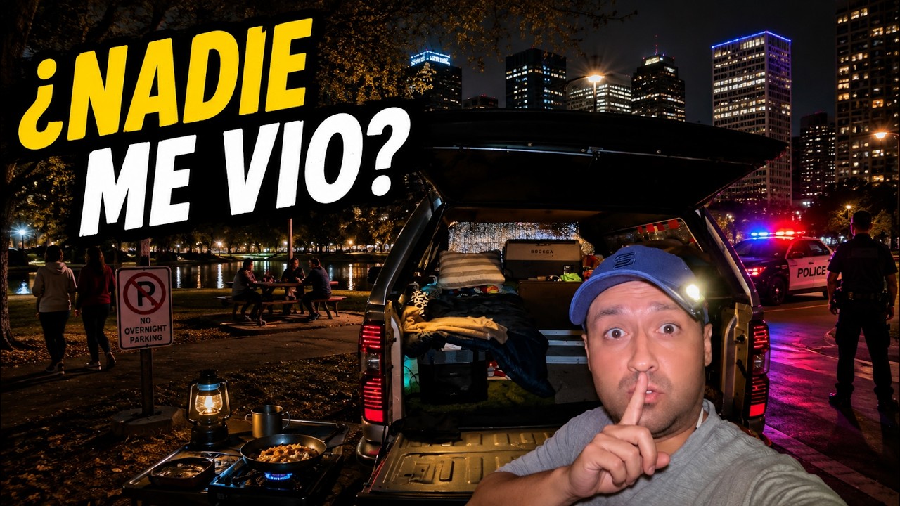 Así cocino y vivo en mi vehículo sin que nadie lo sepa