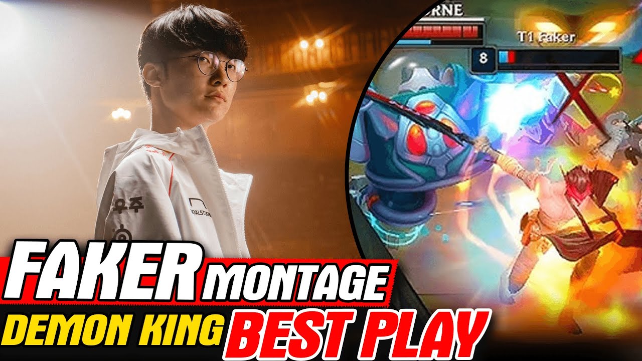 Faker Montage - UNKILLABLE DEMON KING Лучшие пьесы | MGN Киберспорт