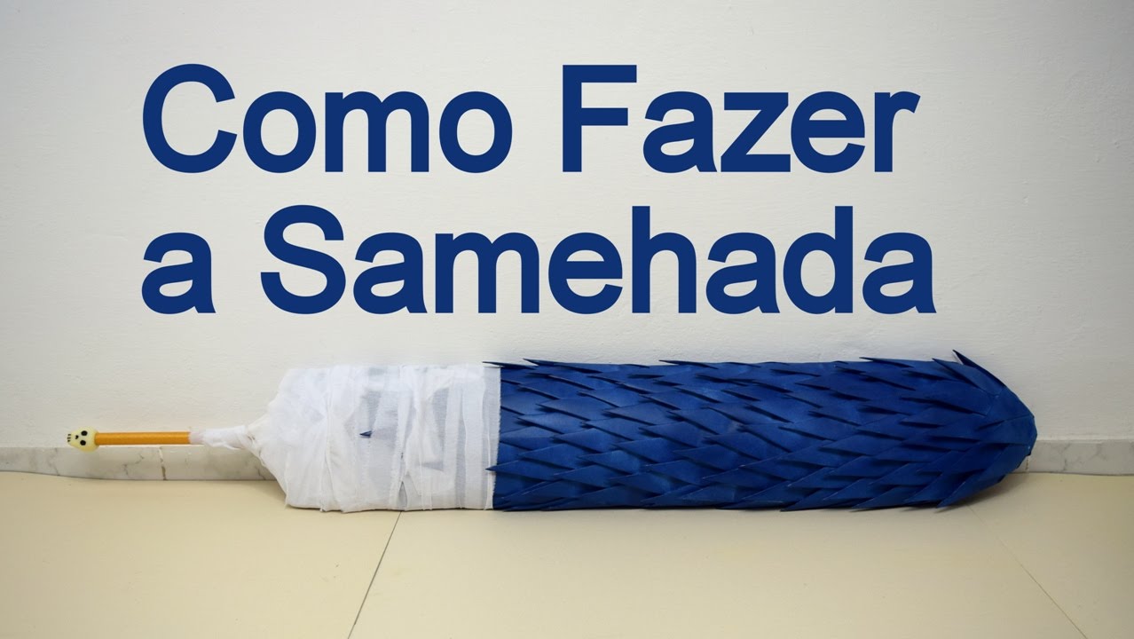 Com Fazer a Samehada para Cosplay - Dicas de Cosmaker