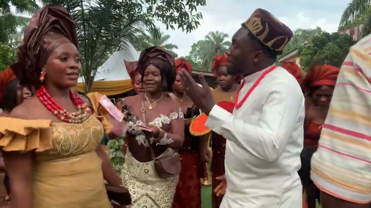 Traditional marriage between Odinaka and Afam