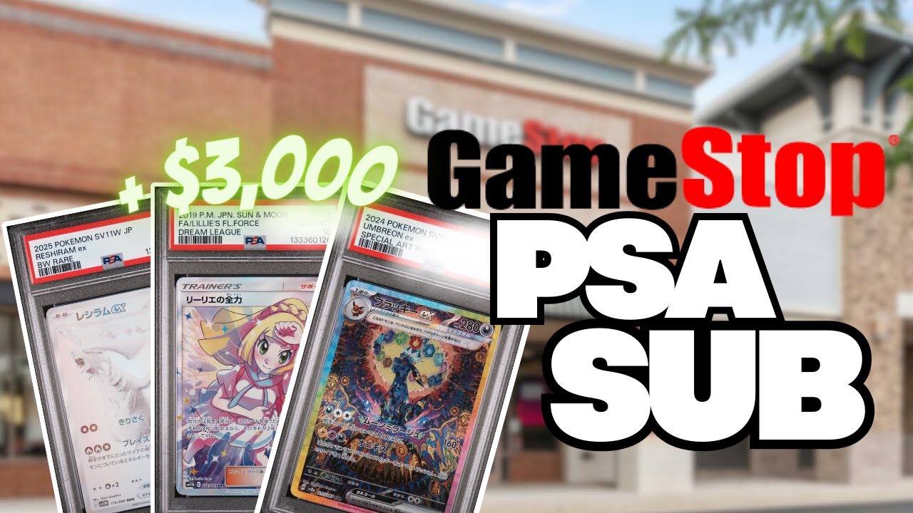 + ВОЗВРАТ PSA НА $3000 ОТ GAMESTOP! | Анонс PSA от Pokemon