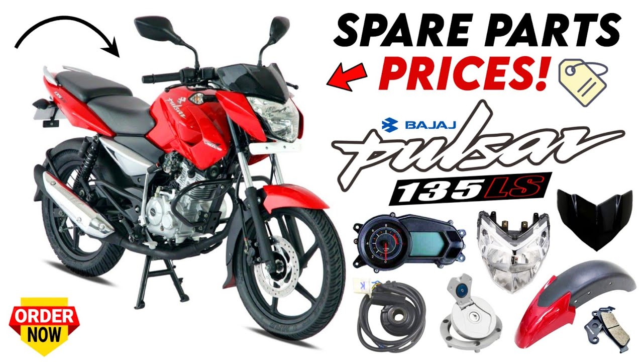 Bajaj Pulsar 135 LS Spare Parts Price List 🔴 | Pulsar 135 Parts Price | Order Online +91 98932 35053