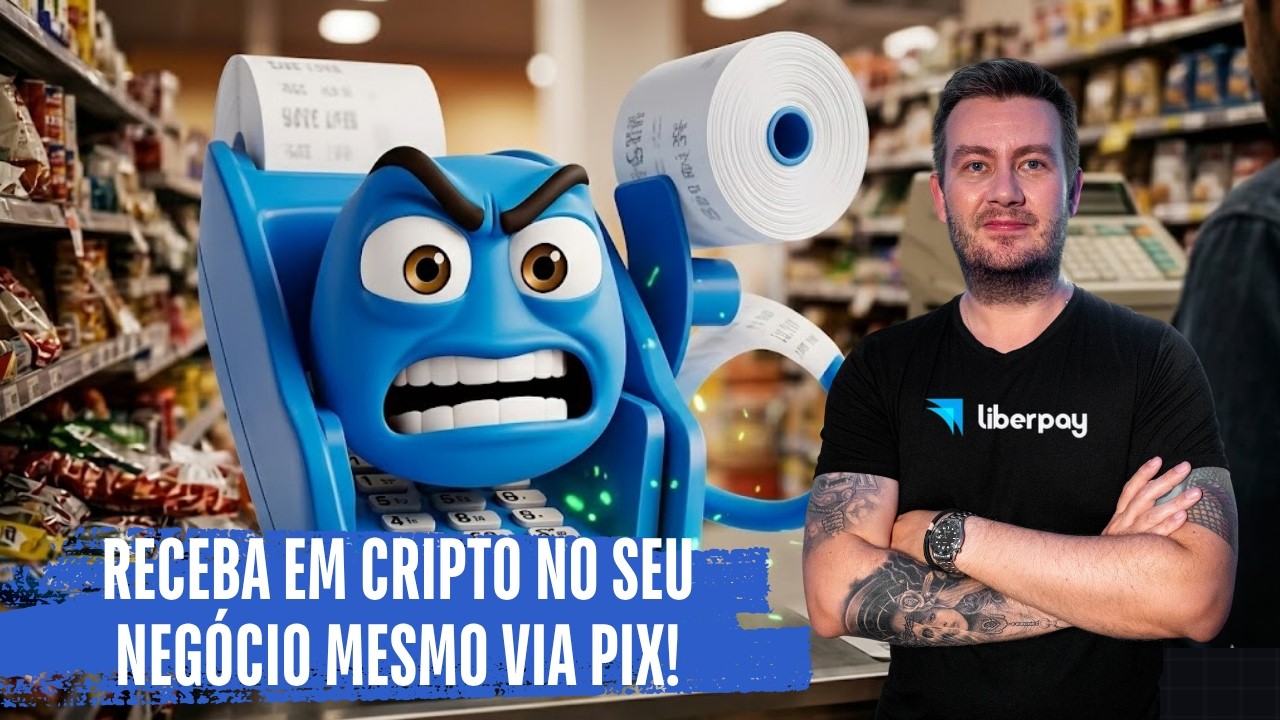 Aceite criptomoedas no seu neg&oacute;cio mesmo se o usu&aacute;rio pagar via PIX - Voc&ecirc; recebe em USDT ou USDC