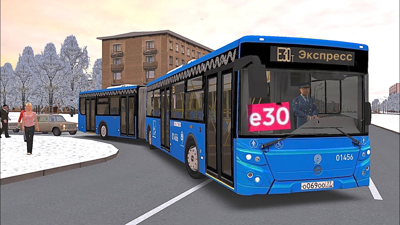 Omsi 2 Северо-Запад Москвы, Маршрут е30 + информатор