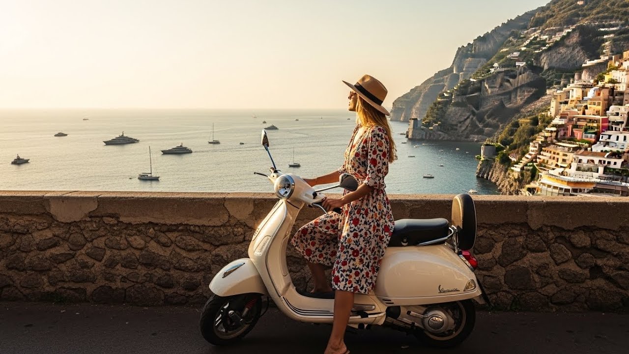 Weekend Calm by the Italian Sea 🌊 Relaxing Ambience