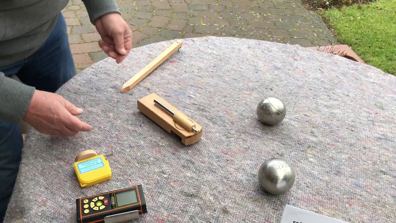 Boules Boule Boccia Petanque laserrangefinder lasermeter