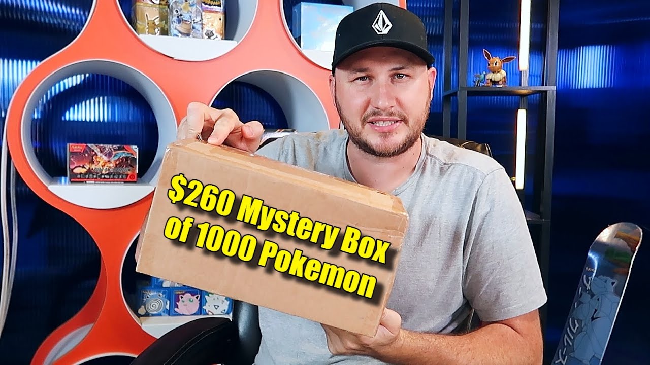 I Bought $260 Mystery Box of 1000 Pokemon Cards on eBay