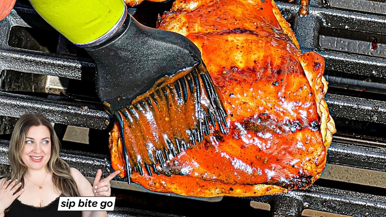 How To Grill BBQ Chicken Thighs (On Weber Spirit II)