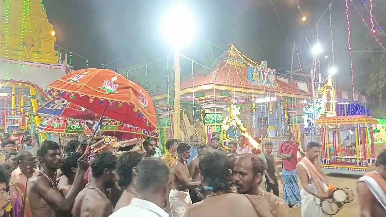 9 ஆம் திருவிழா அடையகருங்குளம் நாராயணசுவாமிதிருக்கோயில் # trending#festival#krishna🦅💙🦅#whatsappstatus