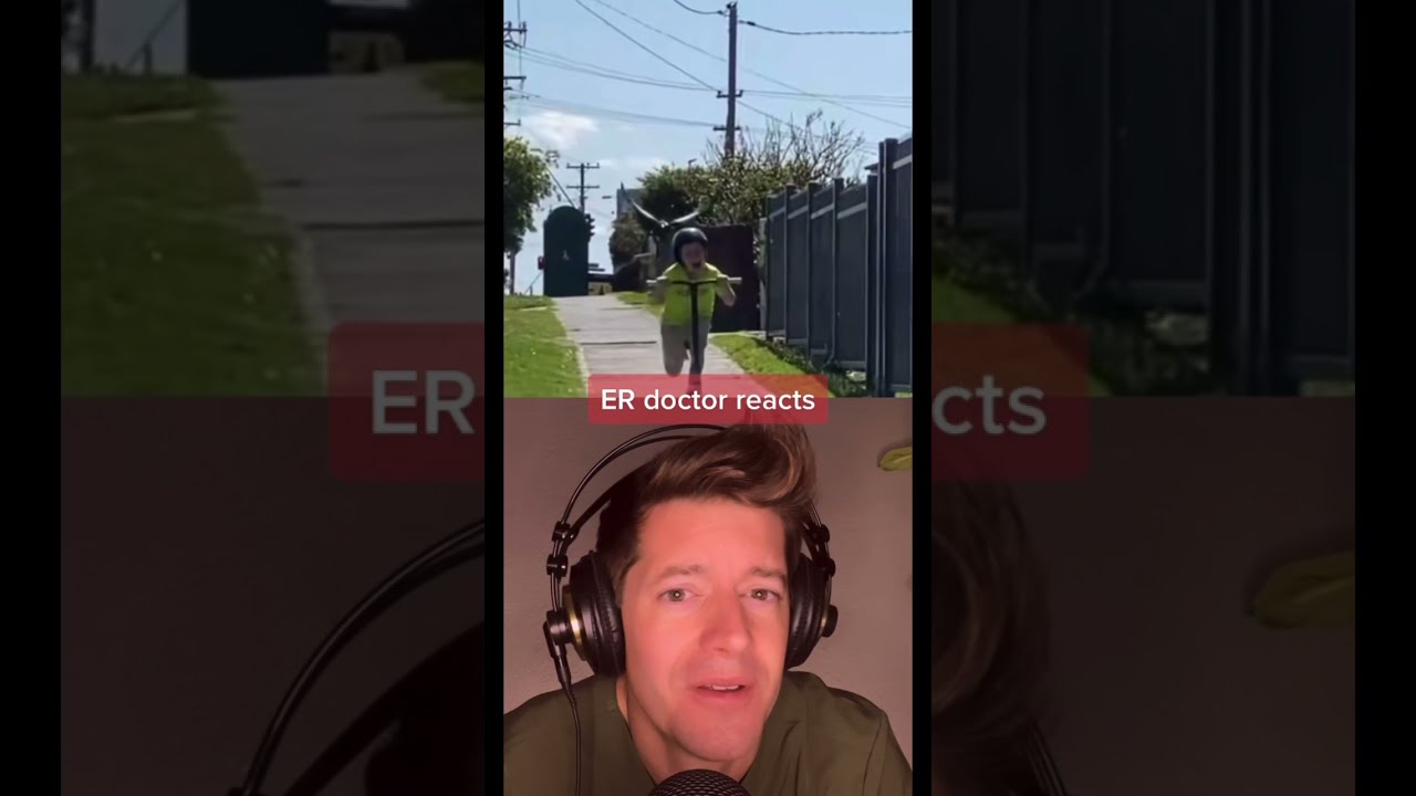 ER doctor reacts to bird attack