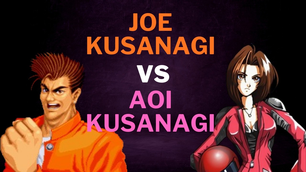 Joe Kusanagi VS Aoi Kusanagi - IKEMEN GO FIGHTS #155