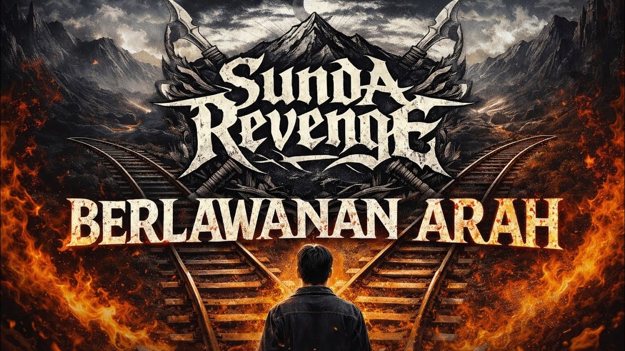 Berlawanan Arah - Sunda Revenge (official lyric visualizer)#forrevenge #emo#lagugalau 
