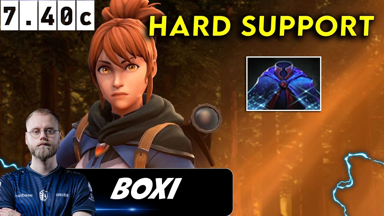 Boxi Marci Hard Support - Dota 2 Patch 7.40c Pro Player Gameplay