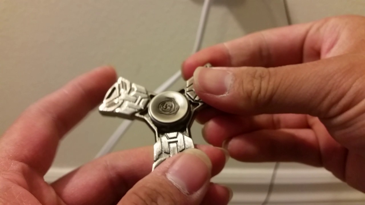 Transformers Autobot Fidget Spinner review