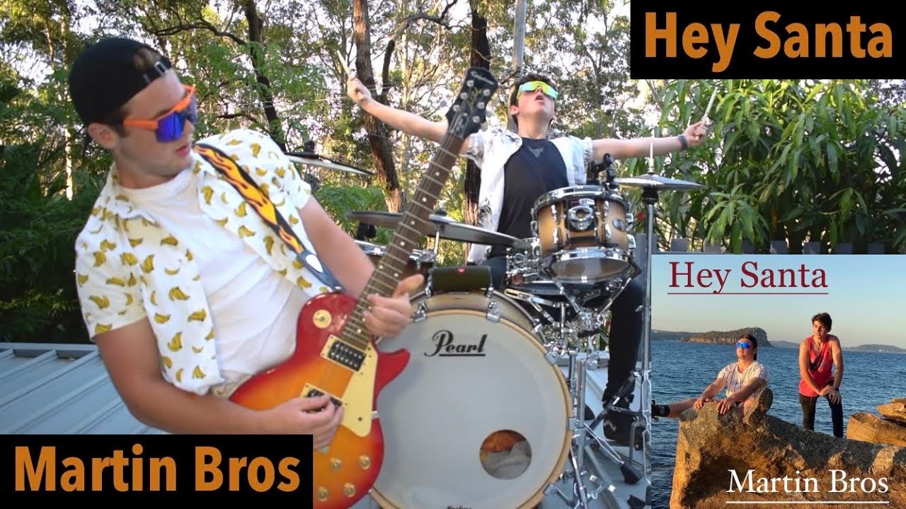 Hey Santa | Official Music Video | Martin Bros