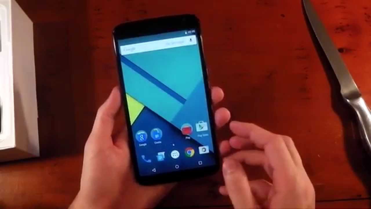 Motorola Nexus 6 - Unboxing