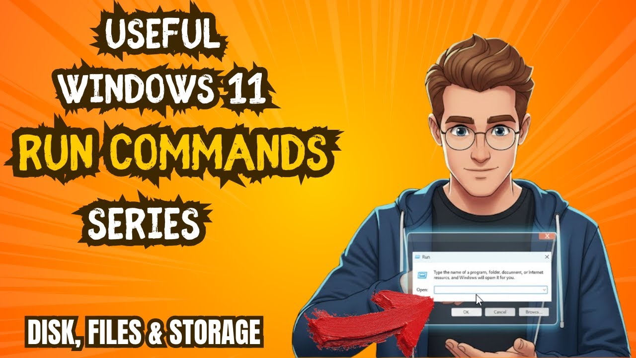 Команды выполнения Windows 11, которые вам НЕОБХОДИМО знать // Версия для диска, файлов и хранилища