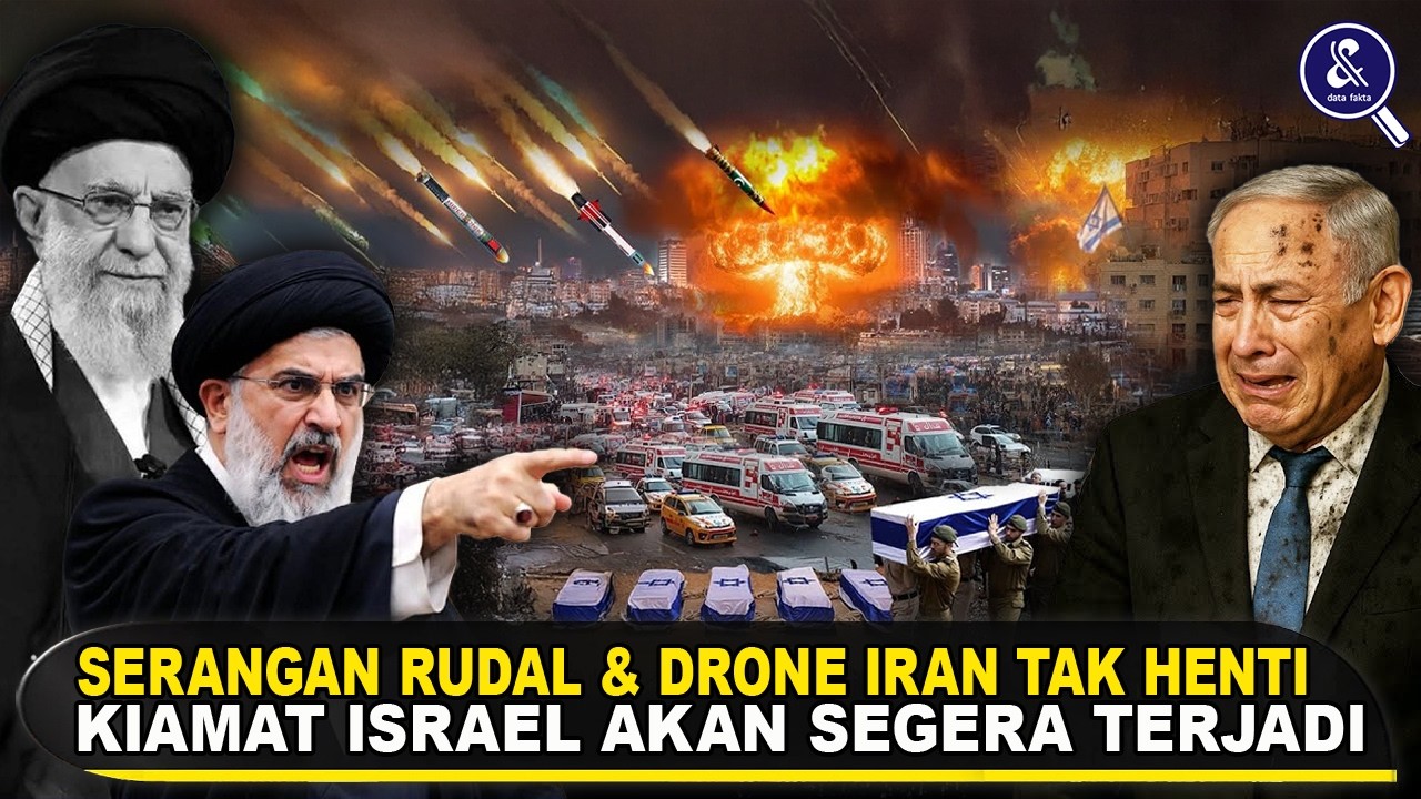 ISRAEL STATUS DARURAT! Serangan Tak Henti Iran Membuat Tel Aviv & Israel Tengah Seperti Neraka