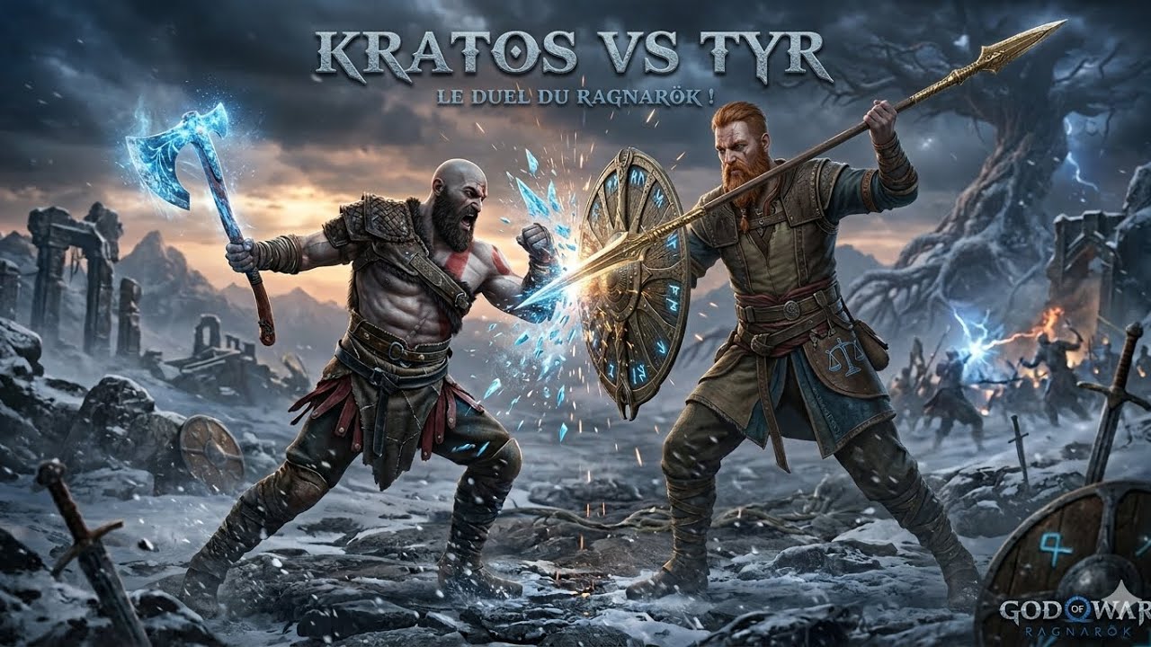 God of War Ragnarok Valhalla - kratos VS Tyr - Phase 2