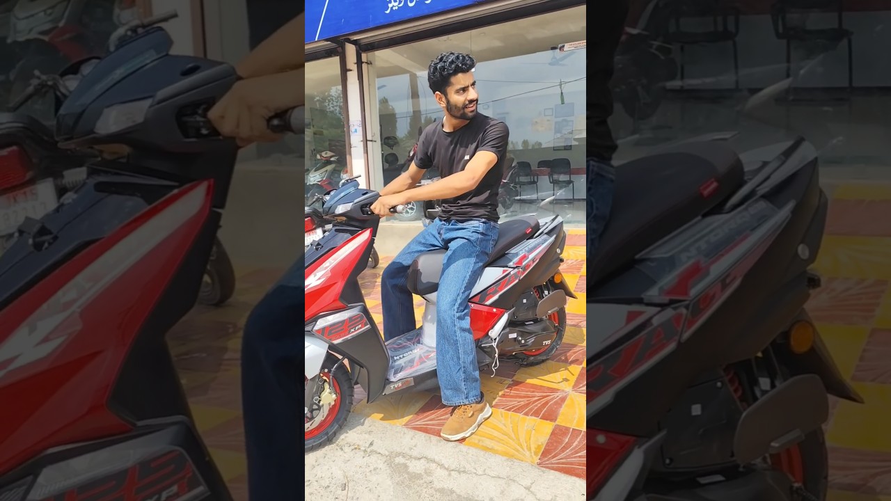 Today delivered TVS NTORQ 125 Race XP &ndash; India&rsquo;s first 125cc scooter with dual ride modes, voice ass