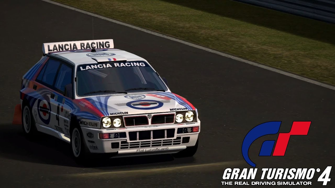 Gran Turismo 4 - Lancia DELTA HF Integrale Rally Car '92 (4K 60FPS)