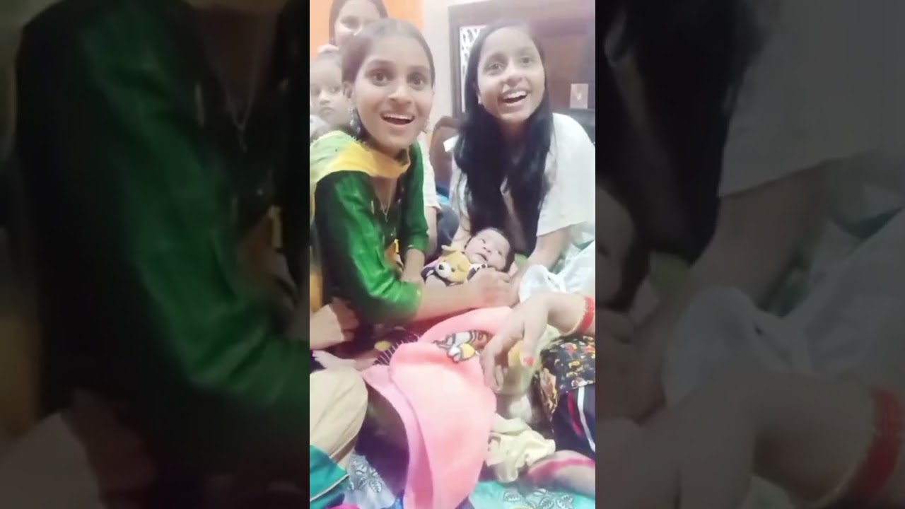 Newborn baby Chhati pooja # baby chhoti puja# born baby puja #bachche ki chhati puja raat ki😘😘😘😘