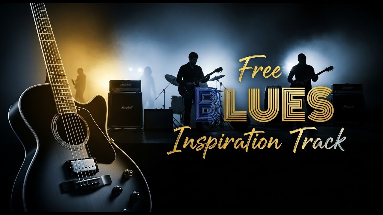 BLUES Inspiration Track for Guitar Jamming - Why Not Jam With The Band
