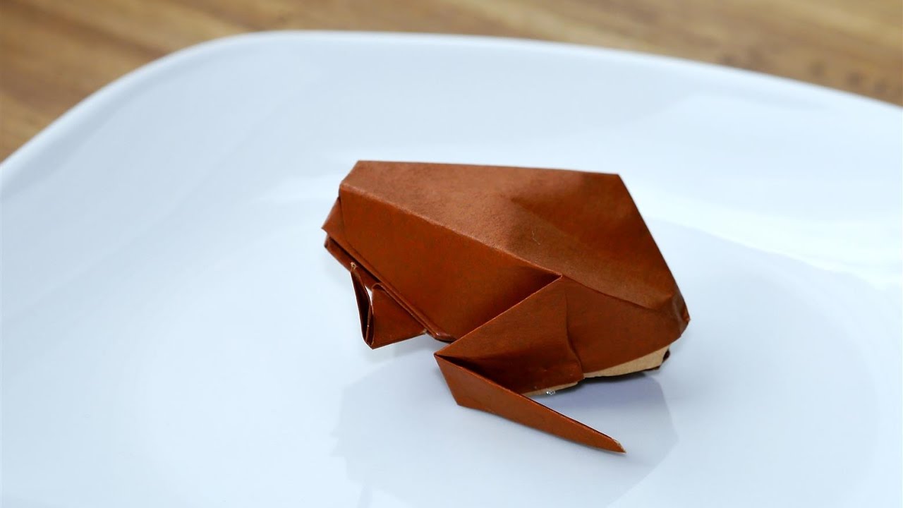Origami Brathähnchen Anleitung (deutsche Untertitel, Design: Gregor Müller)