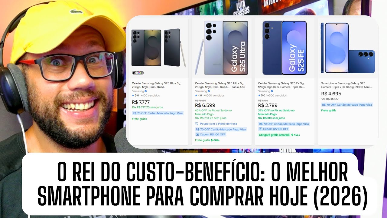 PARE! Não compre celular em 2026 antes de ver este vídeo!