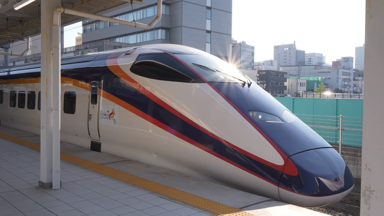 山形新幹線 つばさ１２４号 超広角車窓 （E3系運行） 進行右側 山形～東京【4K60P】