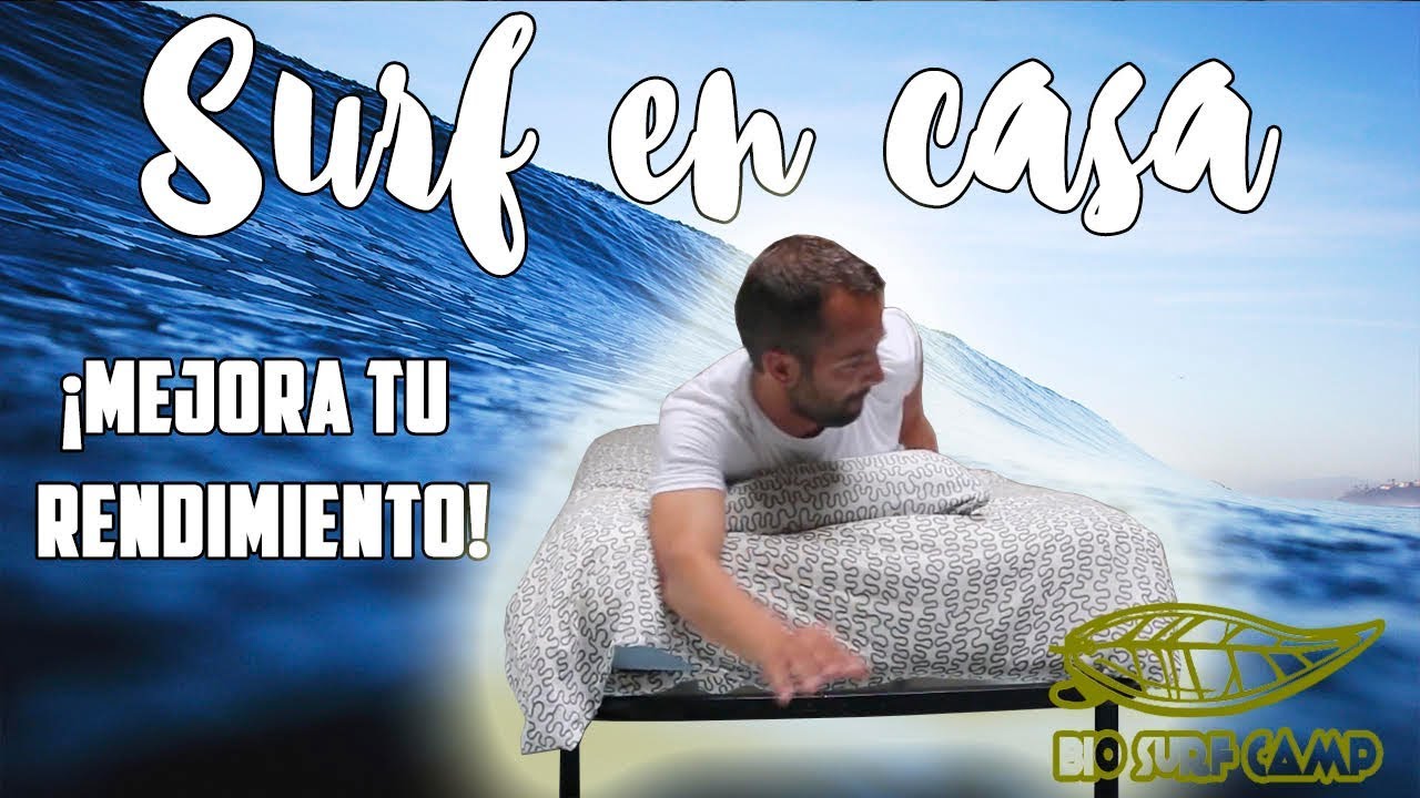 Preparación de la remada para el surf en 5 ejercicios