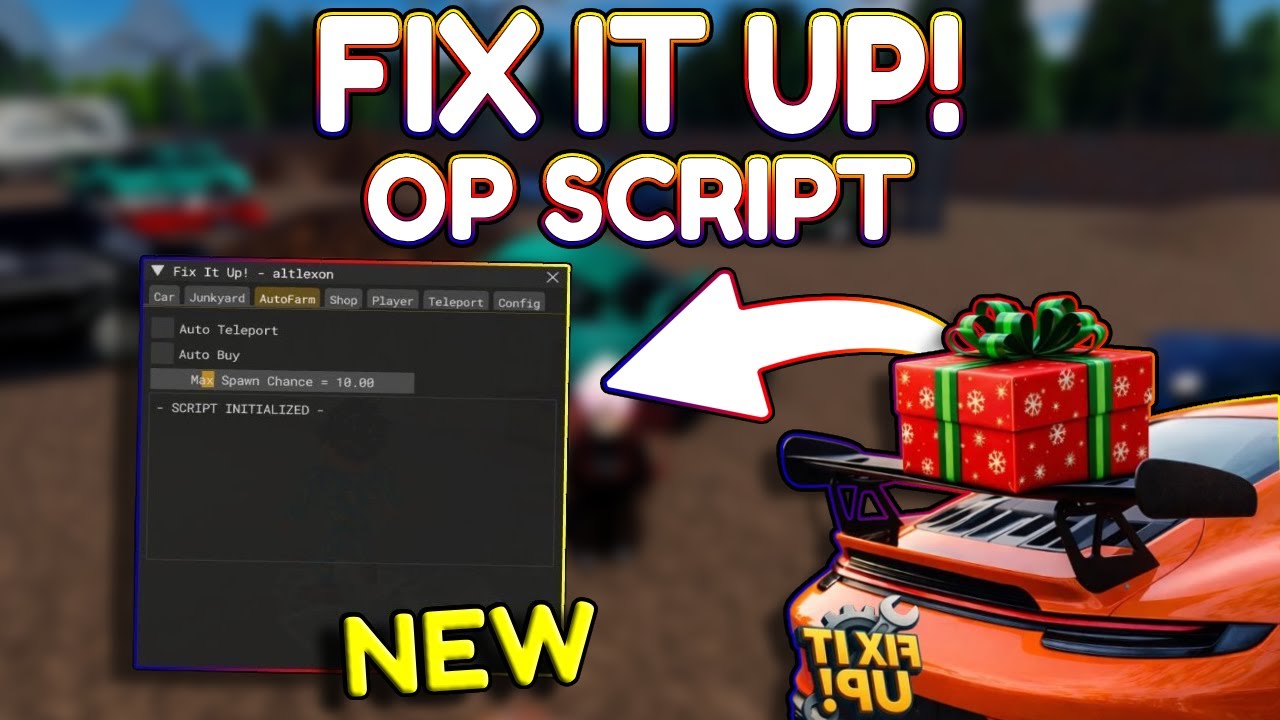 *NEW* Fix It Up OP Script (PASTEBIN) 2026