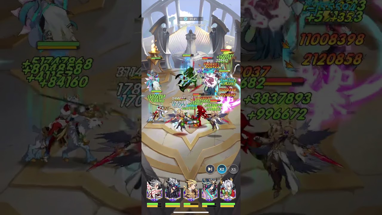 [Mythic Heroes] PVP - Marduk fighter team