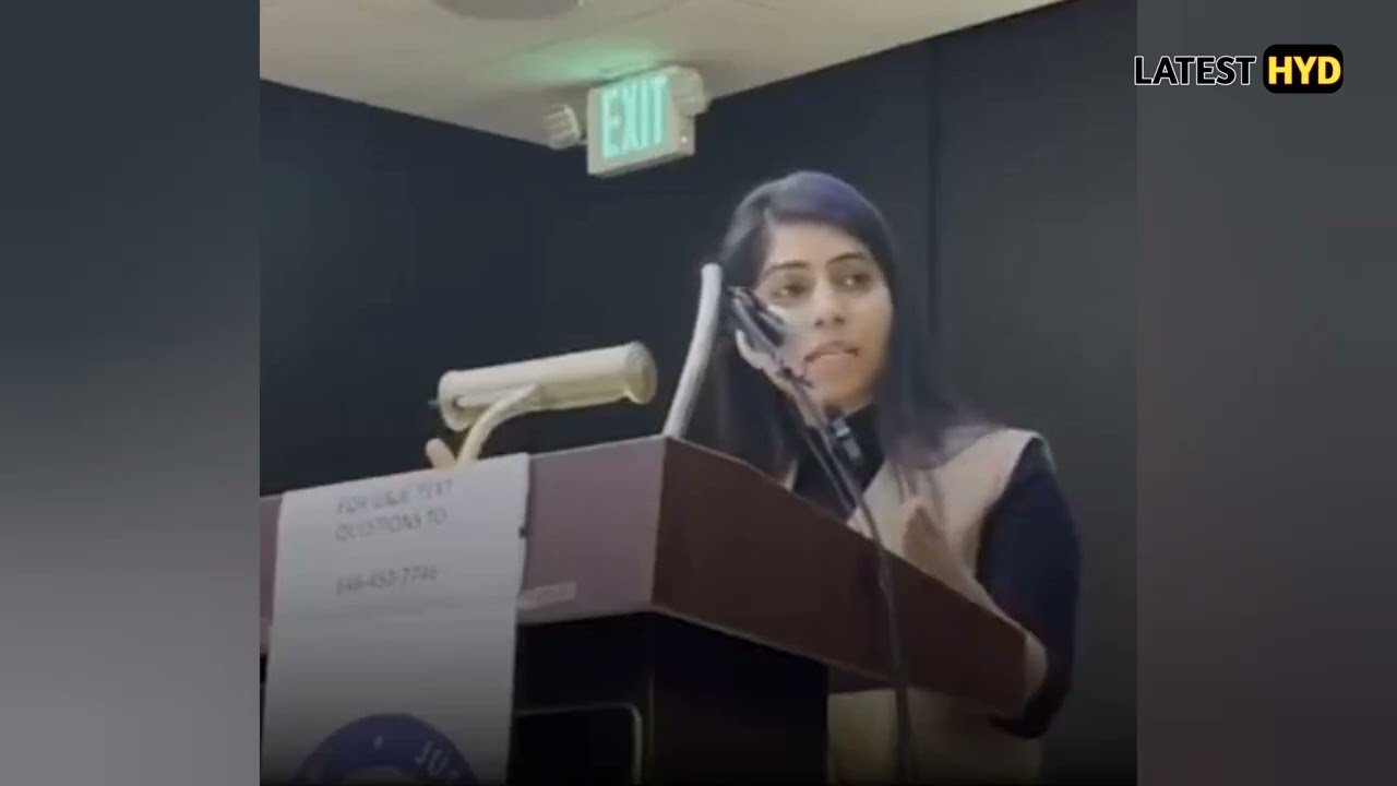 Dr. Aakshi Bhatt the daughter of former IPS officer sanjiv bhatt.
