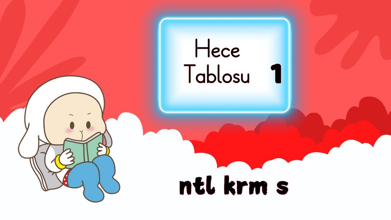 #yenimüfredat  hece tablosu 1