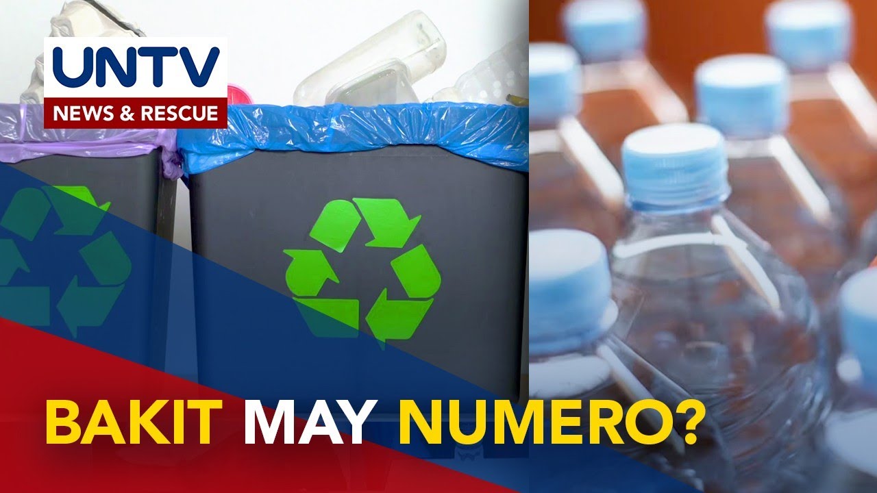 ALAMIN: Ano ang ibig sabihin ng mga numero sa plastic bottles?