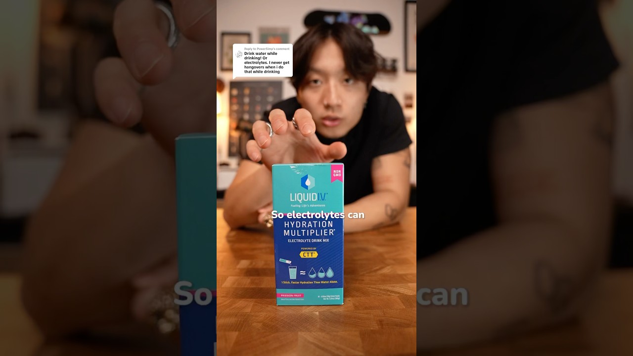 Super Recovery vs Liquid IV #hangover #hydration #natural #liquidiv #superbonsai