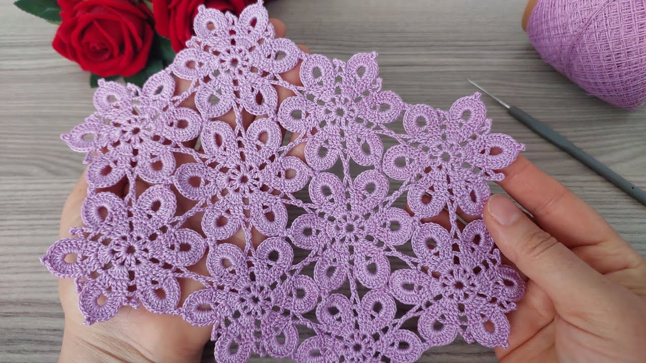 New Model 19- Wow Very Beautiful Flower Crochet Pattern: Online Tutorial for Beginners in Crocheting