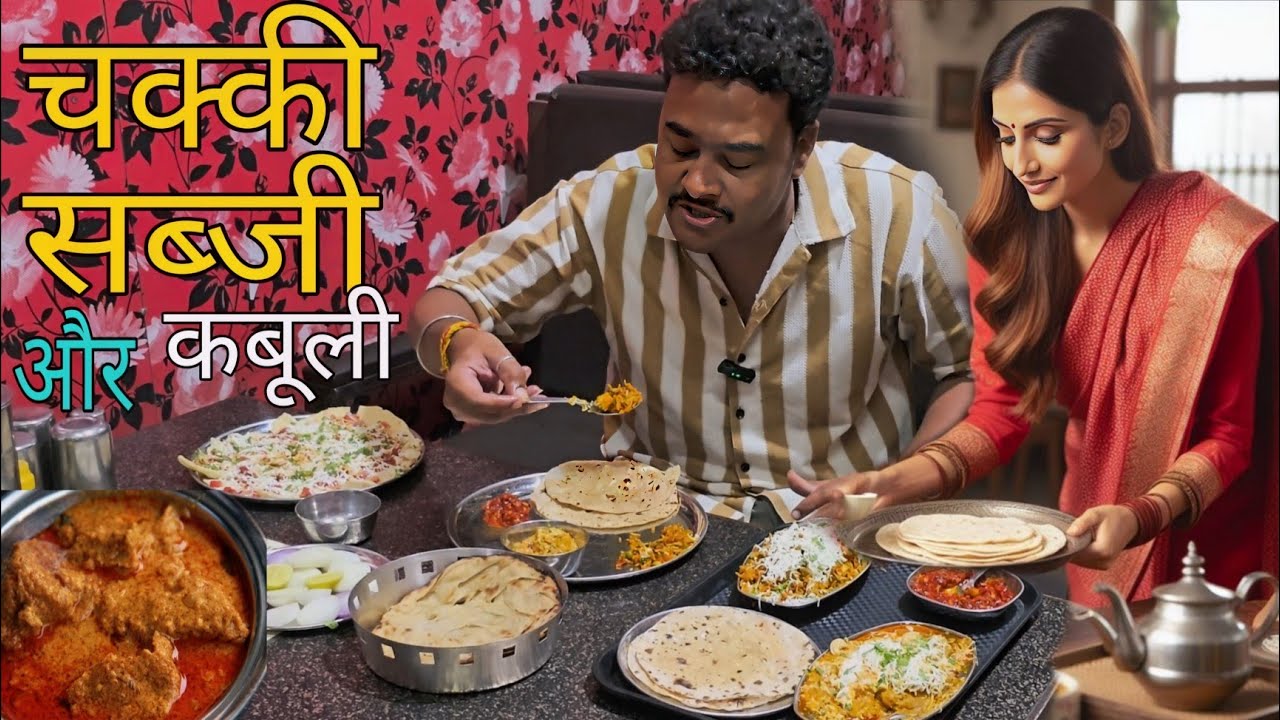 जोधपुर की फेमस चक्की की सब्ज़ी और कबूली | शानदार रेस्टोरेंट का स्वादिष्ट खाना | Indian Street Food