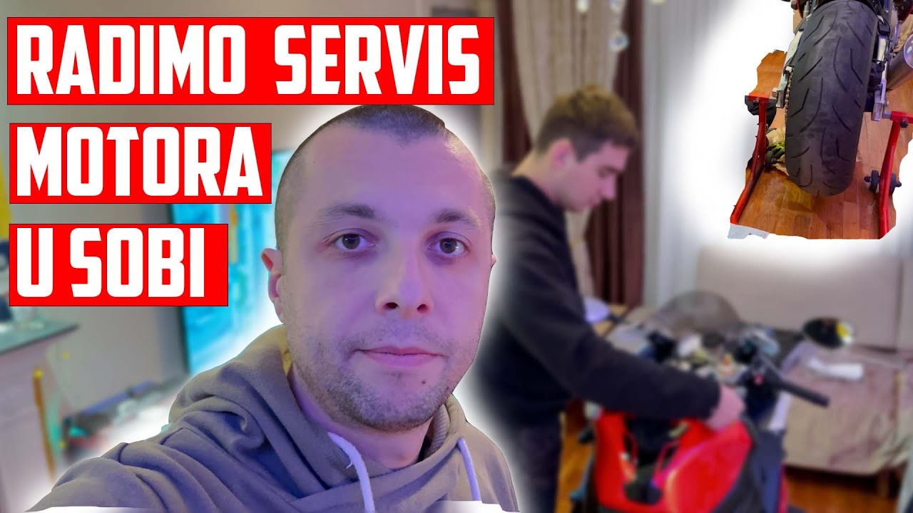 Radimo servis motora u dnevnoj sobi u stanu !!! Pokloni za Novu Godinu od Kimija !!!  VLOGMAS #8