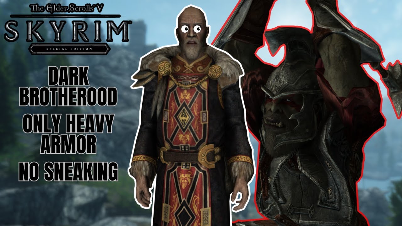 Can You Beat the Dark Brotherhood Questline in Heavy Armor and No Sneaking?