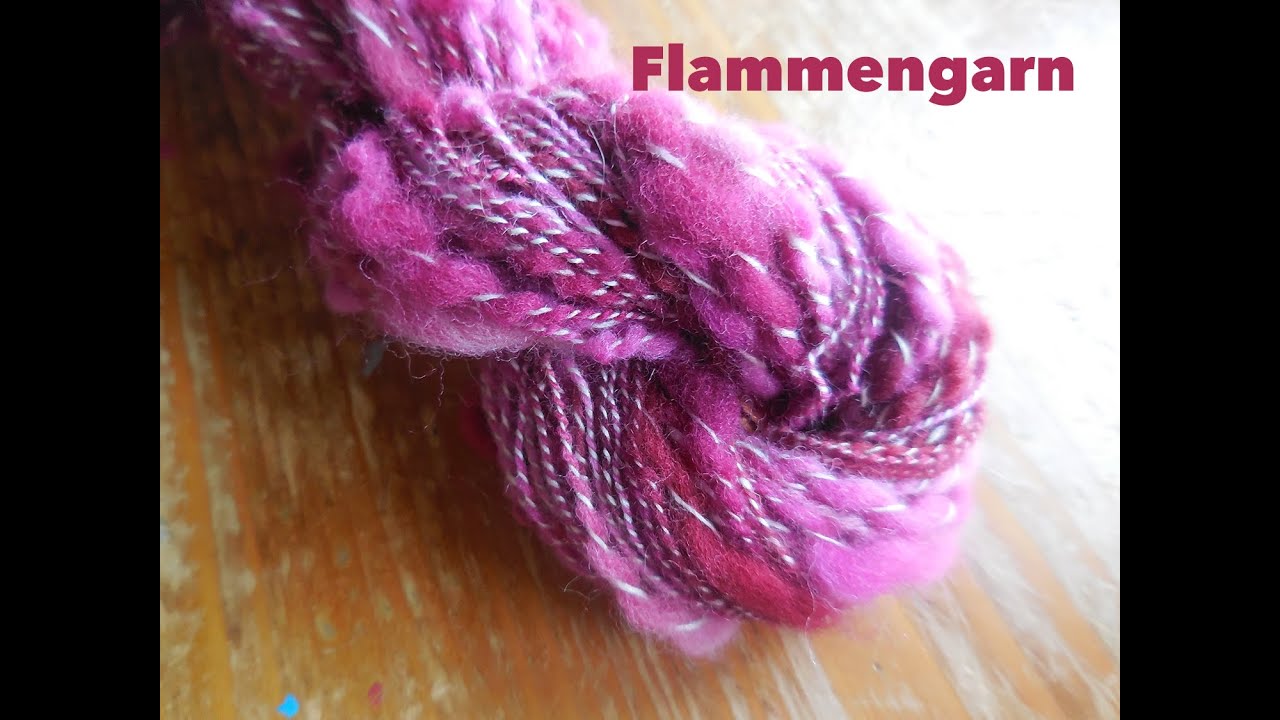Flammengarn spinnen