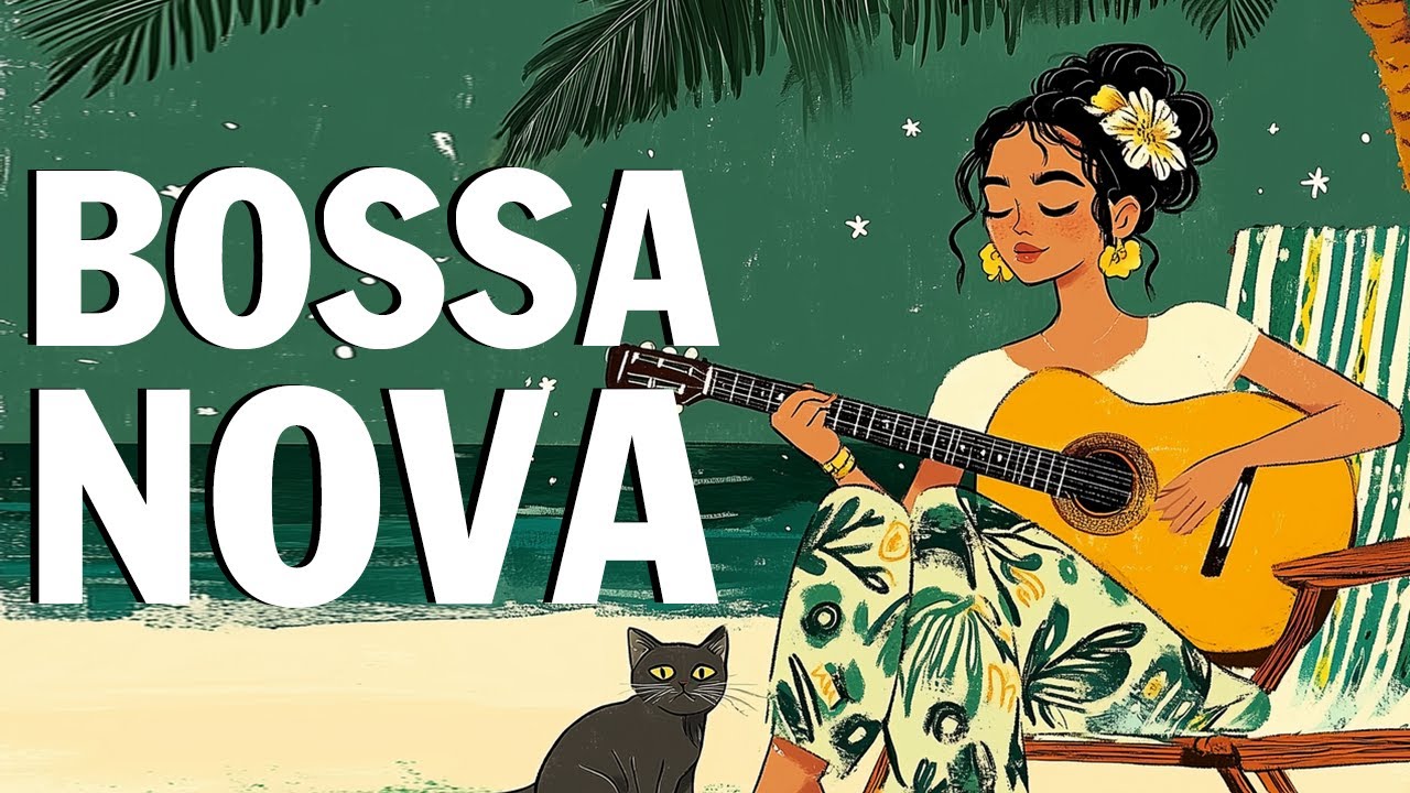 Bossa Nova At Sunset Vibes  🌅🎶 3 Hours of Brazilian Songs for Sweet Dreams