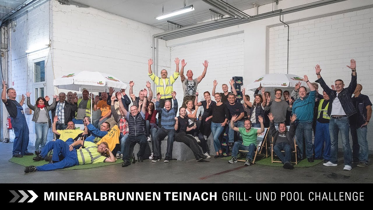 MINERALBRUNNEN TEINACH GMBH | Grill- und Pool Challenge 2018