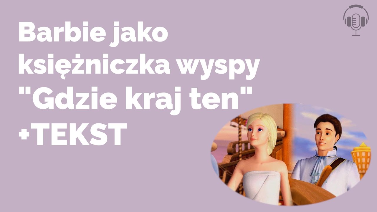 Barbie jako księżniczka wyspy - 