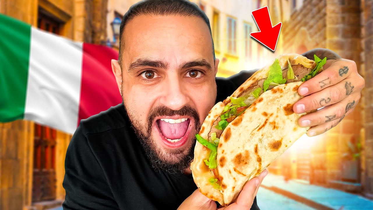 PEDI UMA DAS COMIDAS DE RUA MAIS POPULARES DA ITÁLIA | Provando Delivery
