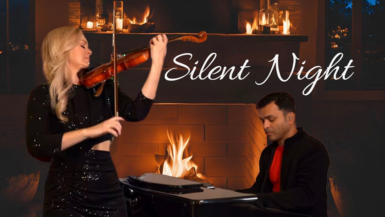 Silent Night - Emily Burak, Violin - Christmas Fireside Sessions Live Performance