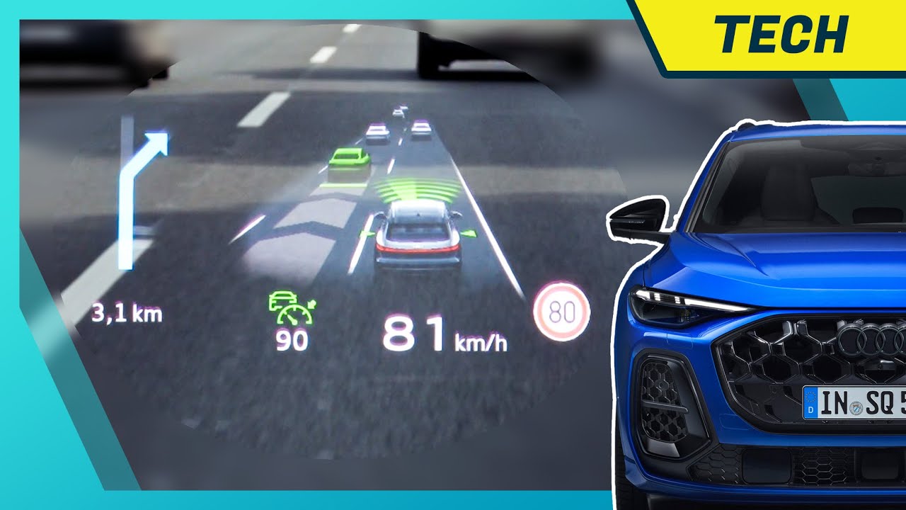 Neues (bestes?) Head-up-Display des Audi A6, Q5 & A5 im Test | Alle Funktionen | Unterschied AR HUD