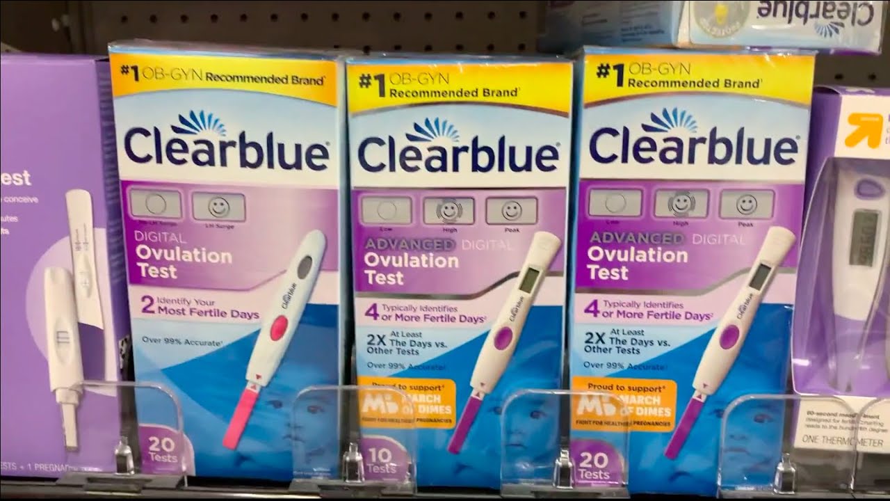 Live Ovulation Tests with Clearblue Digital